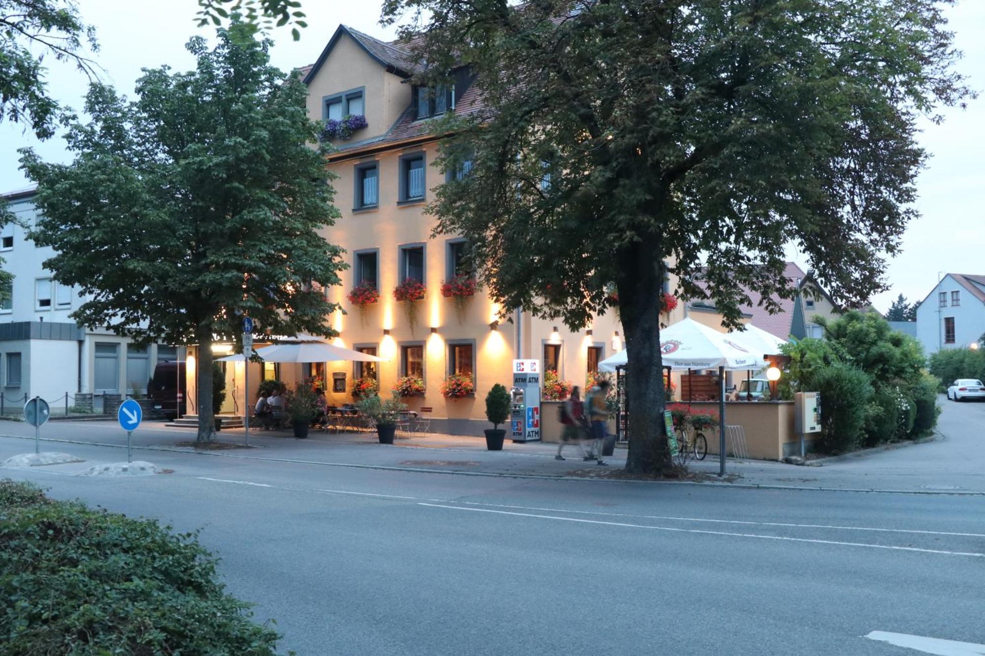 Gasthof Post Rothenburg ob der Tauber Luaran gambar